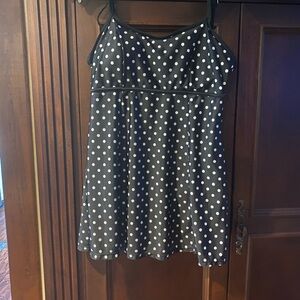 Black and white Swimdress size 12--14